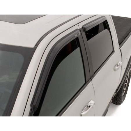 AUTO VENTSHADE 19-C RAM 1500 CREW CAB SMOKE VENTVISOR 4PC 94806